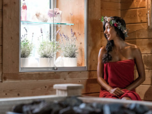 ROSEN-LAVENDEL-SAUNA (innen) ca. 60°C